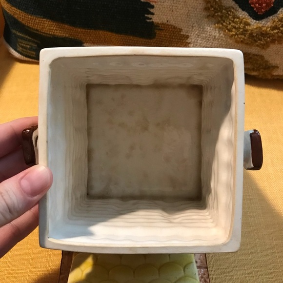 Vintage Grantcrest Japan Bone China Cookie Jar Gingerbread House Biscuit Candy - Picture 3 of 10